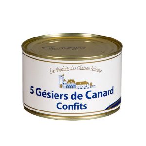 5 gésiers de canard confit 380 g