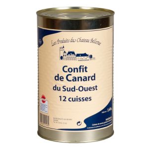 Confit de canard du Sud-Ouest 12 cuisses 4 kg
