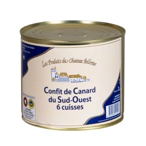 Confit de canard du Sud-Ouest 6 cuisses 2 kg