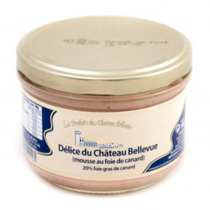Délice du Château Bellevue - Mousse de foie de canard (20% foie de canard) 180g