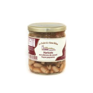 Château Bellevue - Plats cuisinés - Haricots aux ailerons de canard, façon paysanne