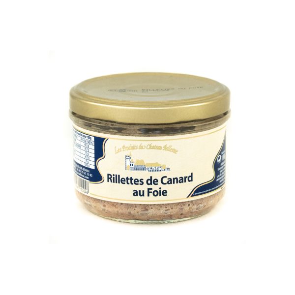 Château Bellevue - Rillettes de Canard au Foie 180g