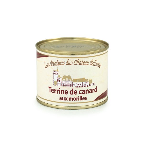 Château Bellevue - Terrine de canard aux morilles 190g