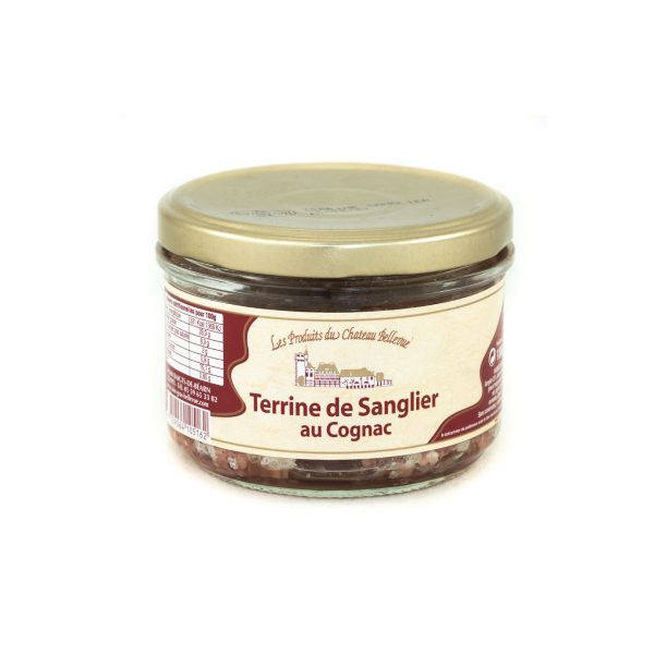 Château Bellevue - Terrine de Sanglier au Cognac 180g