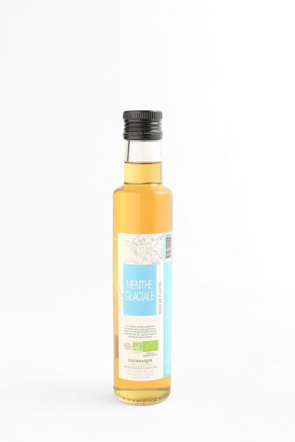 Sirop de Fleurs de Menthe glaciale 25cL